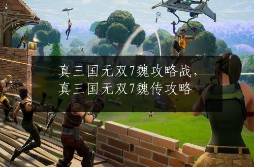 真三国无双7魏攻略战，真三国无双7魏传攻略