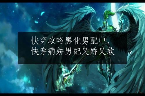 快穿攻略黑化男配中，快穿病娇男配又娇又软